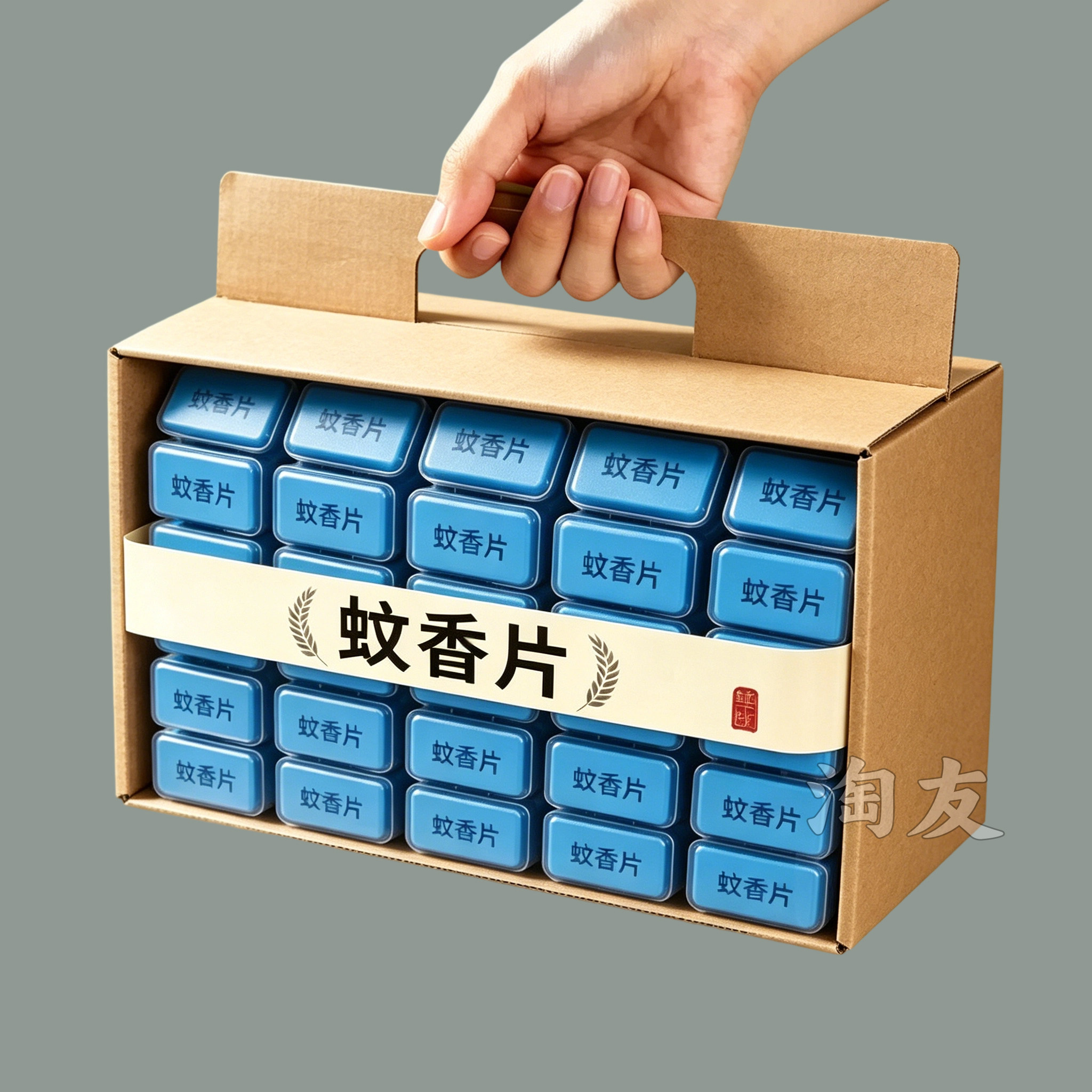 101夏季电热蚊香片清香盒装