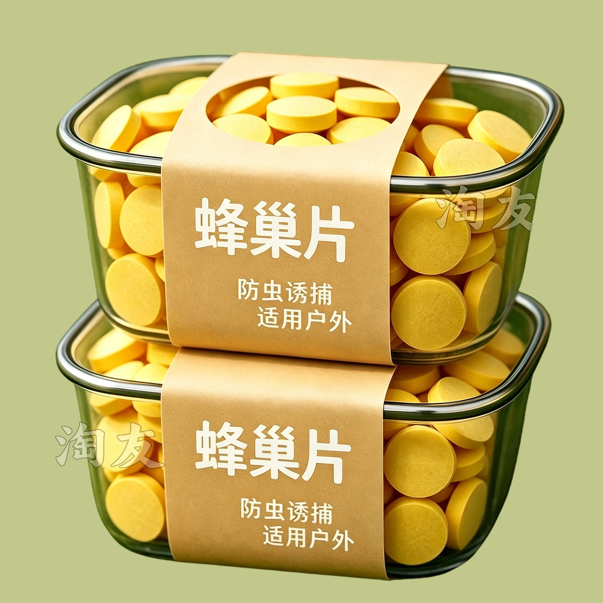 蜂箱蜂巢防虫片通用长效护巢脾