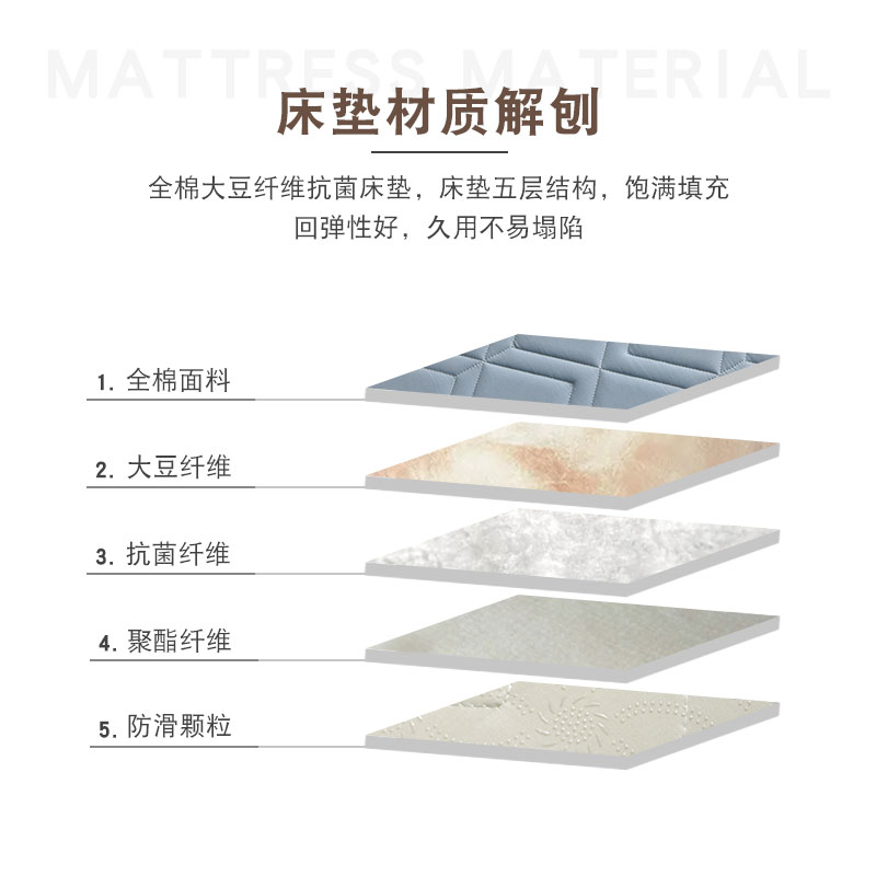 床垫软垫专用褥子家用卧室床褥垫单人垫被防滑垫子垫褥可折叠定制
