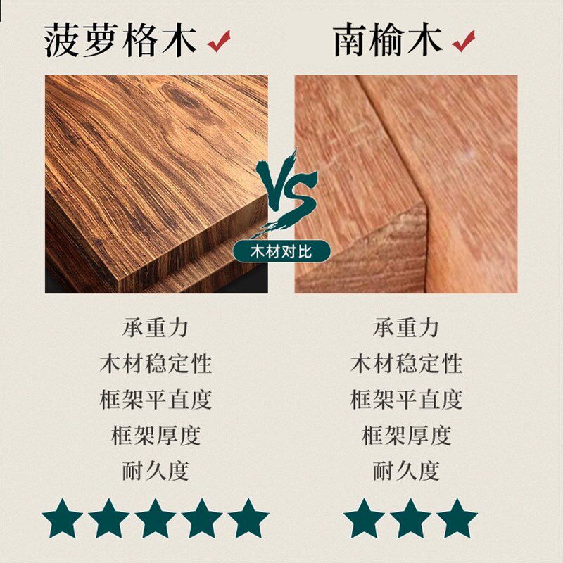 新中式实木书柜组合书架隔断榆木文件柜带玻璃门展示柜书橱储物柜