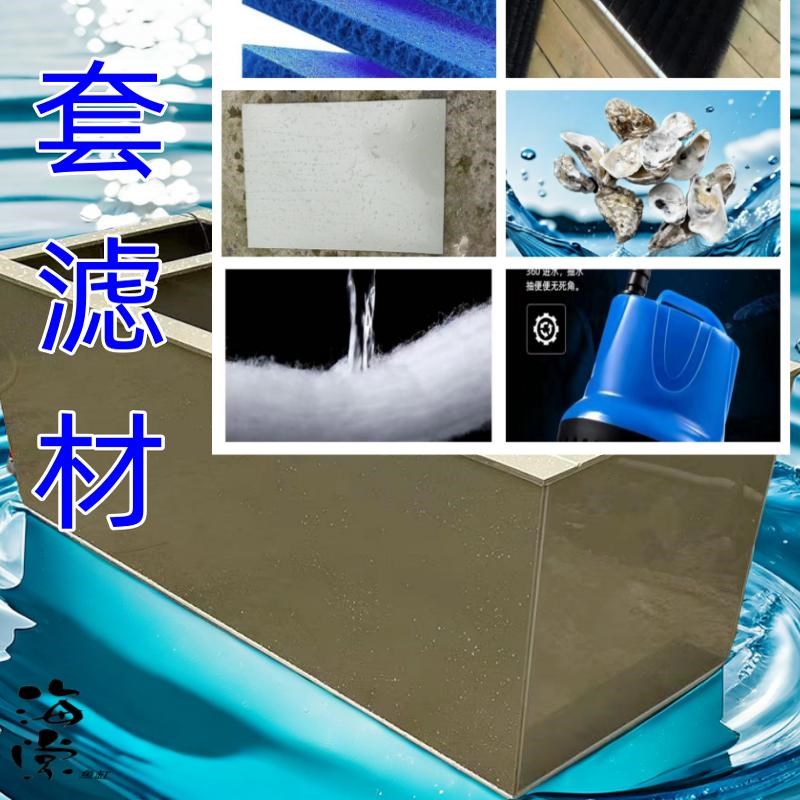 落地缸轻体鱼缸锦鲤鱼缸侧过滤加厚鱼池大型观赏缸小型鱼类塑料缸
