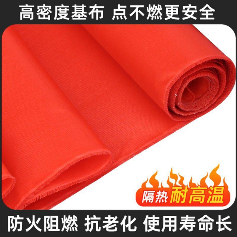 内蒙三防布防火布电焊防水防晒风软连接筒布阻燃耐高温消防防火布
