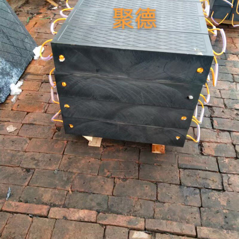 起重机垫木泵车吊车枕木吊车支腿垫板垫脚板随车吊橡胶垫块聚乙烯