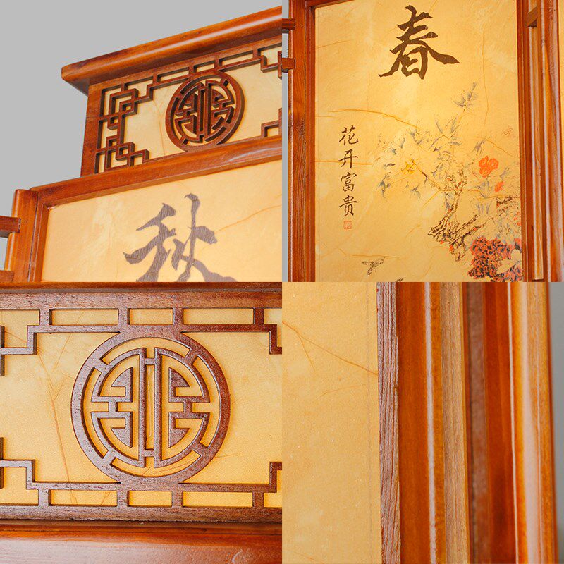 中式仿古灯笼小吊灯实木宫灯门头过道阳台灯茶楼餐厅廊道装饰灯具