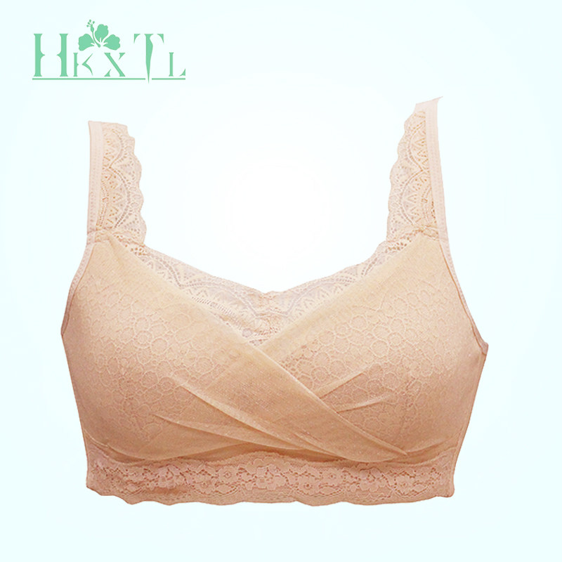 HKXTL义乳文胸假乳房假胸胸罩宽肩带内衣无钢圈抹胸款聚拢定型902