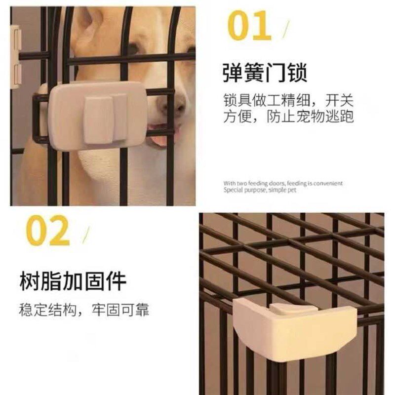兔笼子家用室内自动清粪带厕所防喷尿超大号荷兰猪兔子专用笼子窝