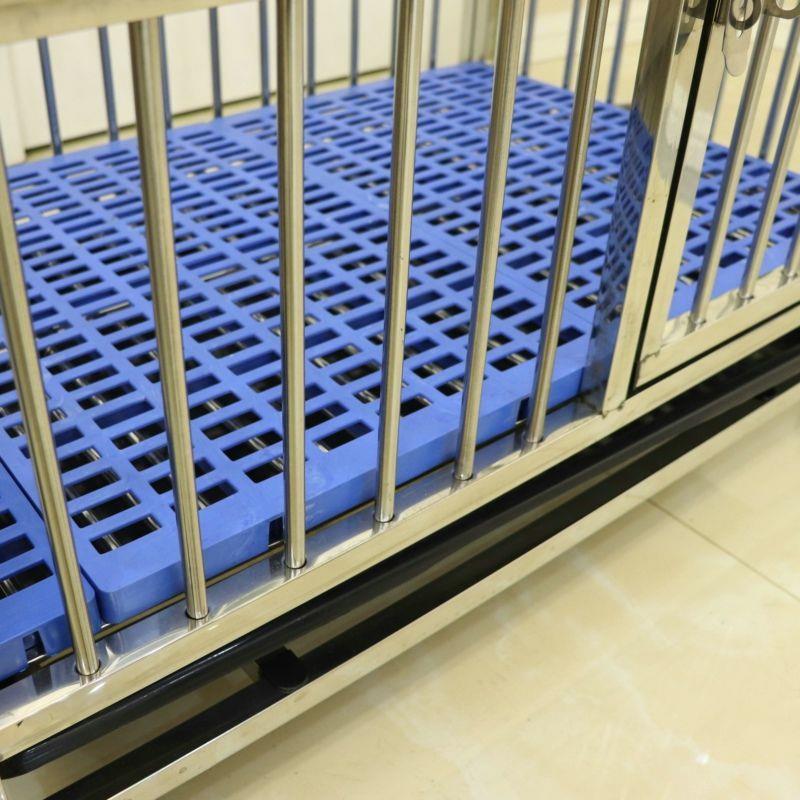 不锈钢狗笼子宠物窝大型专用内防腐狗窝一体室外