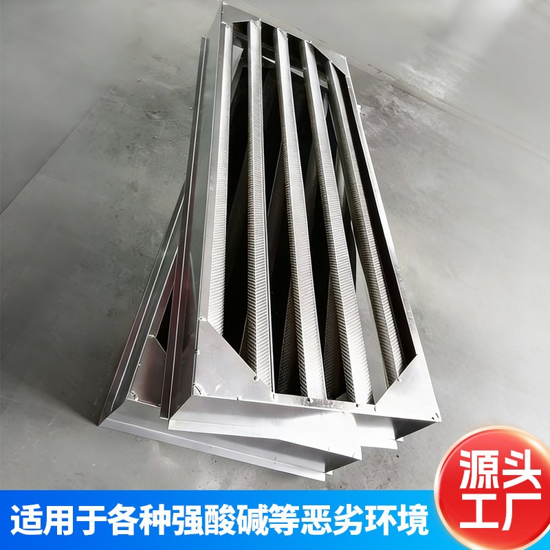 消声百叶窗通风防雨降噪百叶手动电动工业通风防爆百叶窗定制