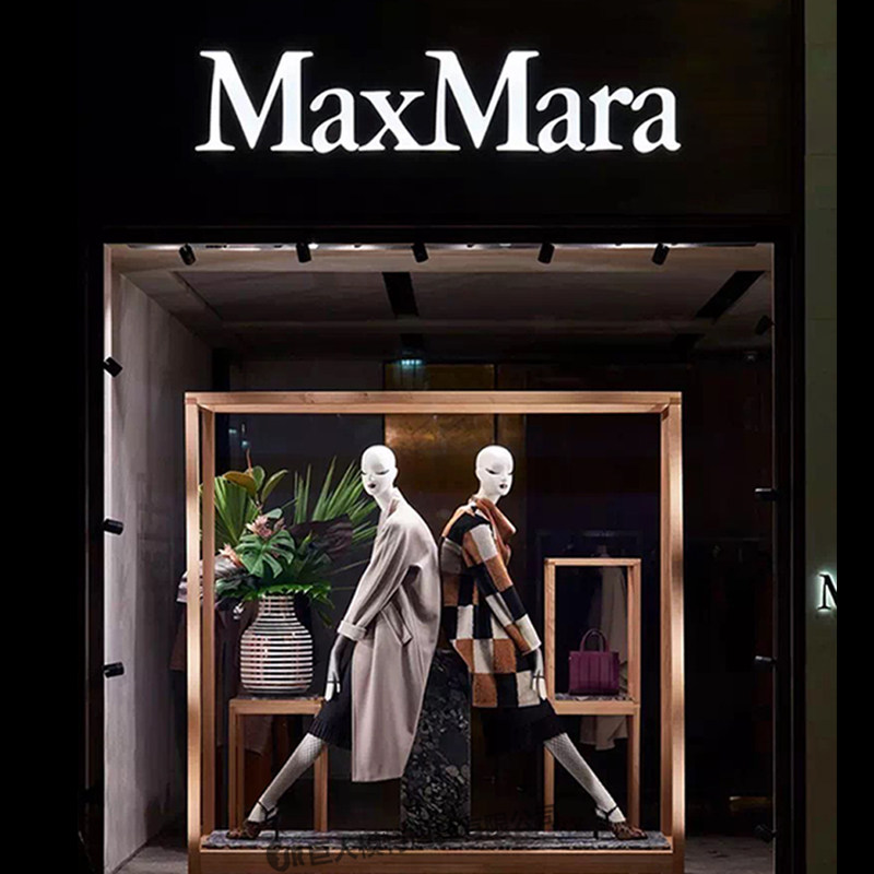 服装店橱窗模特道具女全身橱窗婚纱真假人台展示架玻璃钢女模特