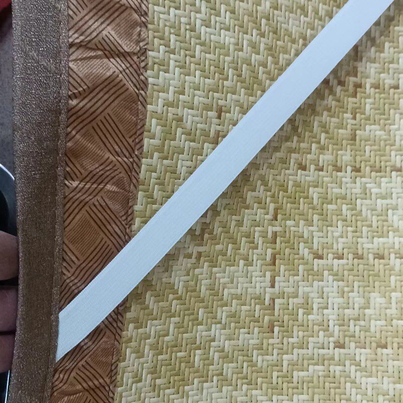 洋藤王雪花藤席 可折叠双面雪花藤加厚凉快空调席夏季御藤环保席