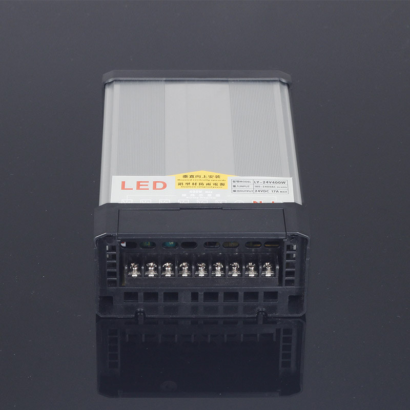 LED户外防水开关电源 AC12V DC24V DC洗墙灯线条灯防雨400W变压器
