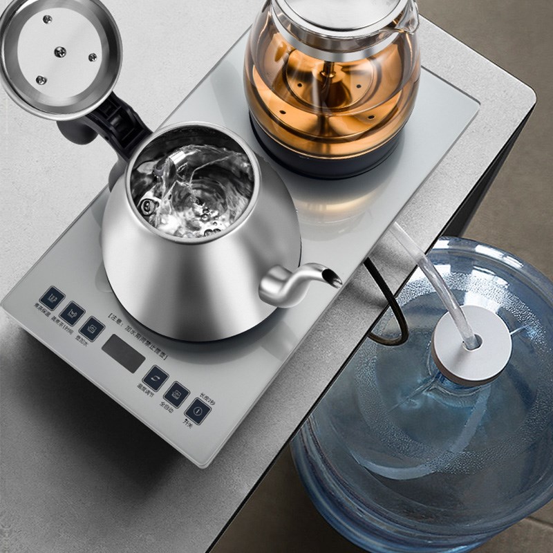 新功2024新款底部上水烧水壶全自动煮茶器三合一电热茶壶一体 W40