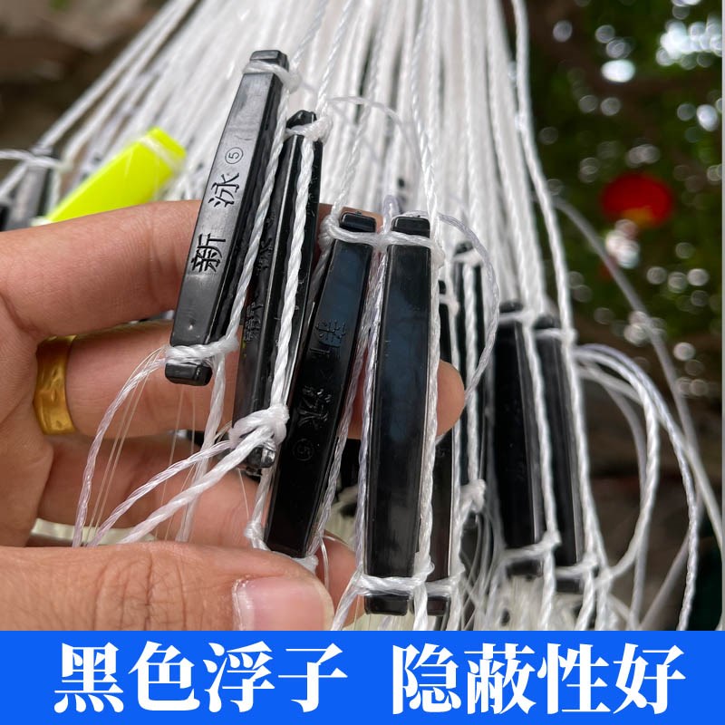 单层加重黄丝甲鱼网专用粘网野外老鳖网捕草鱼大头100米黄丝沉网