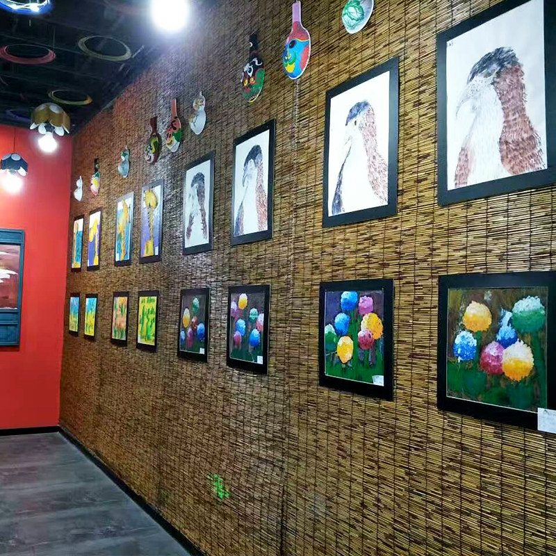 8开卡纸裱画框8K挂墙相框简约卡纸画框4开A3 a4纸框美术作品相框