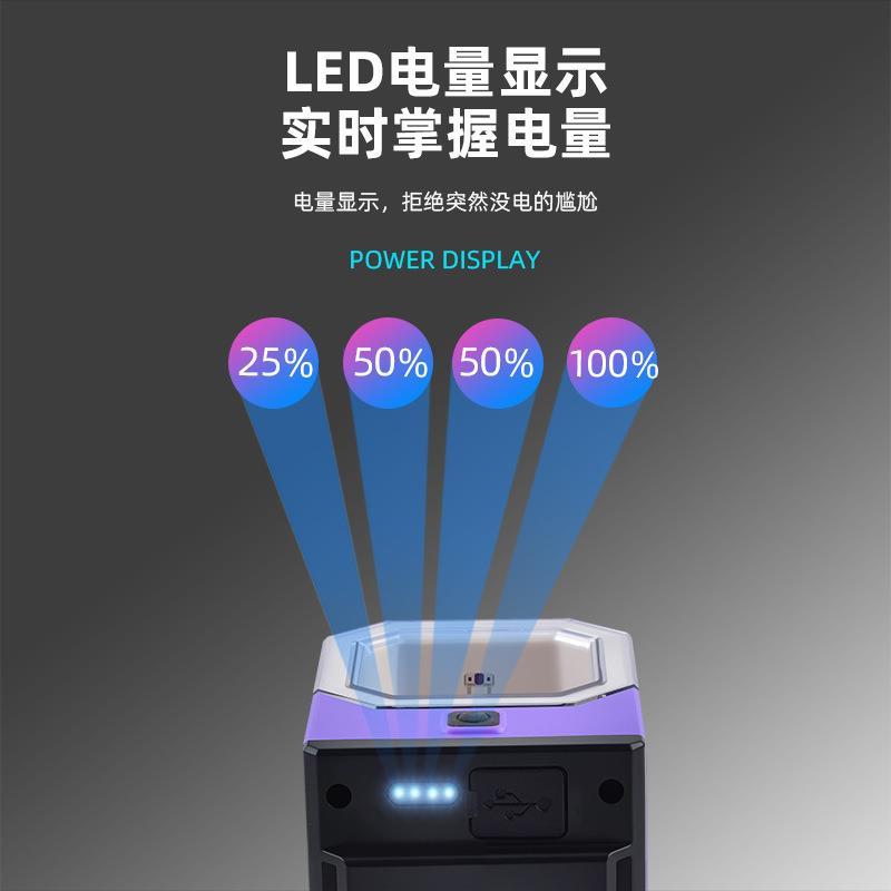 钓鱼补光灯夜光铁板饵夜光荧光产品补光灯UV蓄光器LED防水3秒补光