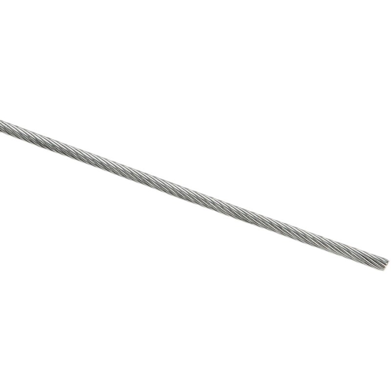 304/316不锈钢钢丝绳1*19钢绳钢丝钢索汽车拉索控制线0.5mm-20mm
