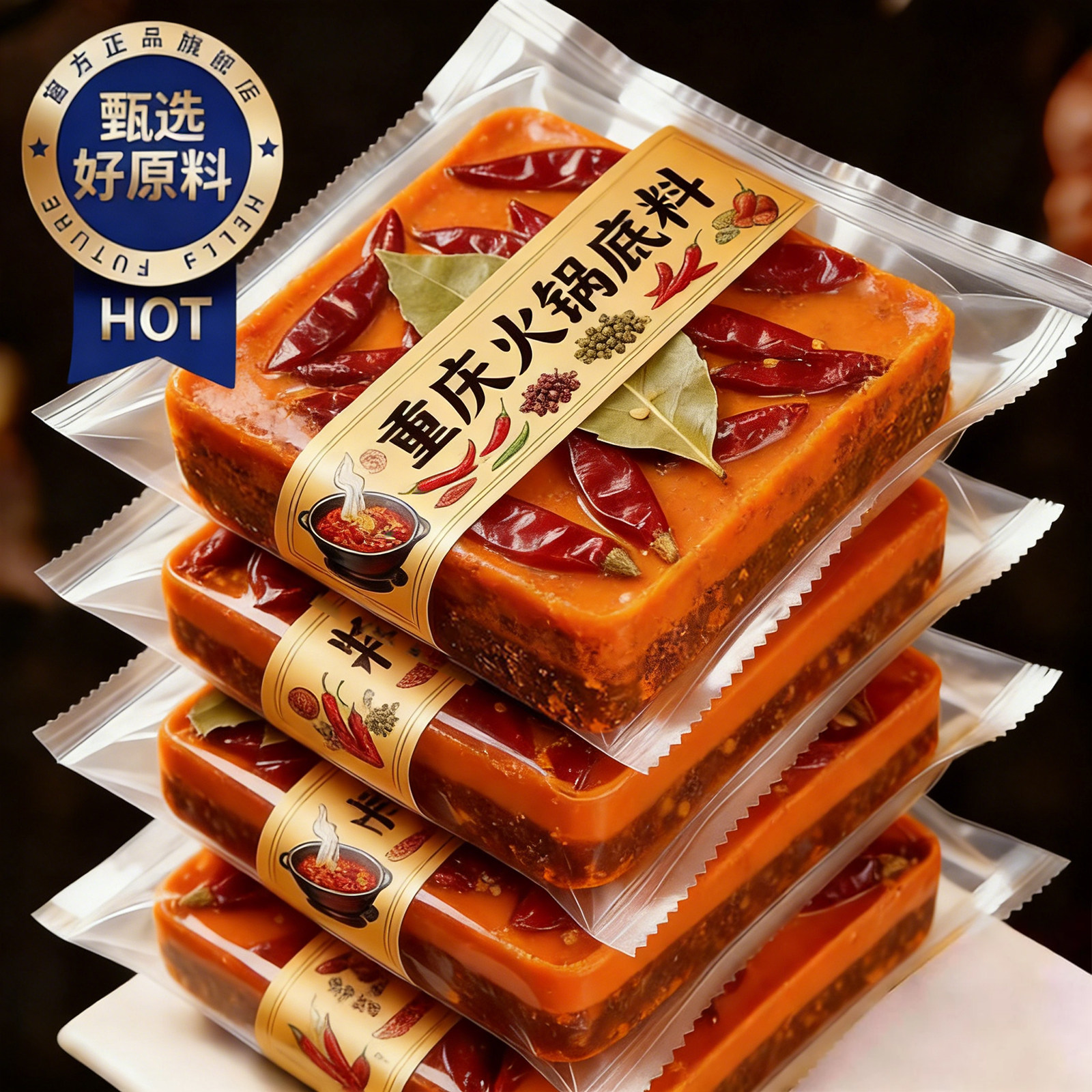 央妈推荐重庆火锅底料独立小包装麻辣牛油正宗官方旗舰店商用批发