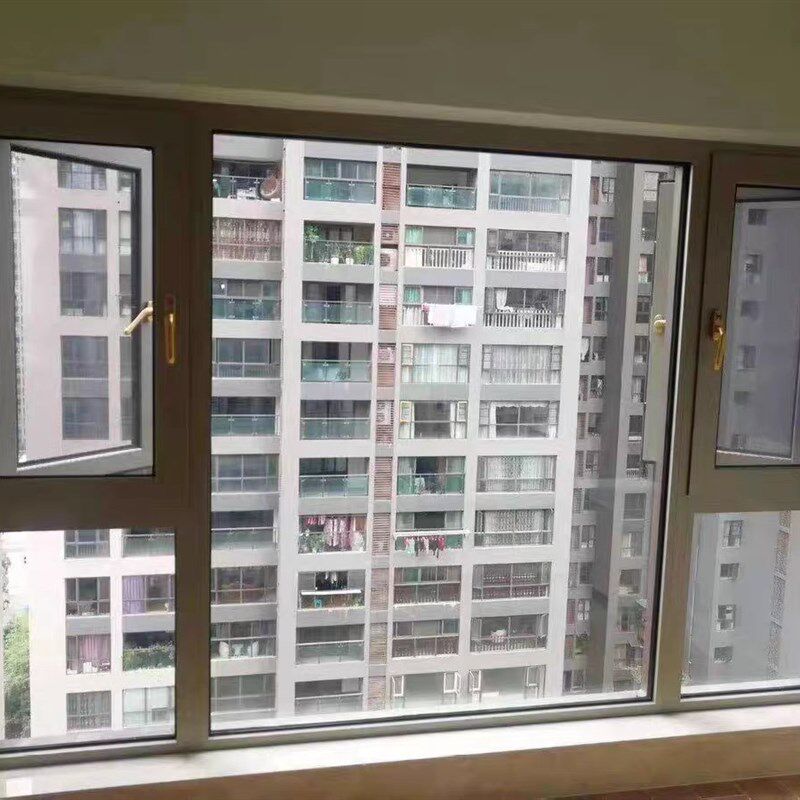 南宁断桥铝封阳台窗纱一体铝合金推拉隔音隔热玻璃阳光房订制HOT