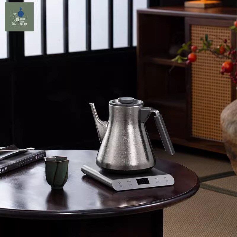 不觉堂纯钛电热水壶烧水壶家用泡茶专用茶台智能恒温电热水壶T3