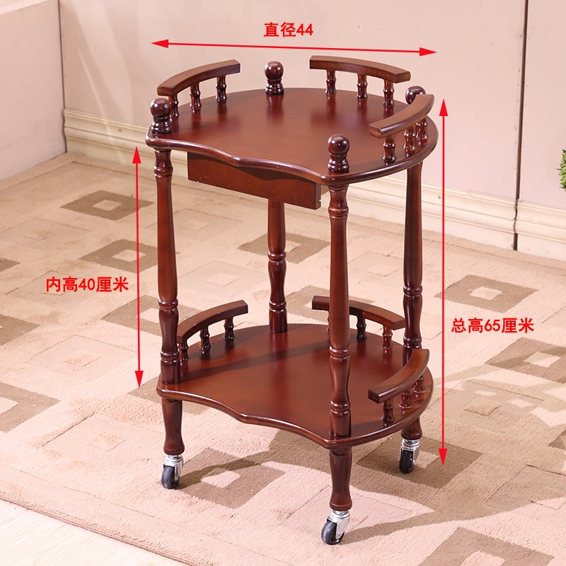 沙发边角几桌置物架子麻将桌现代棋牌室茶楼小茶几茶水架简约移动
