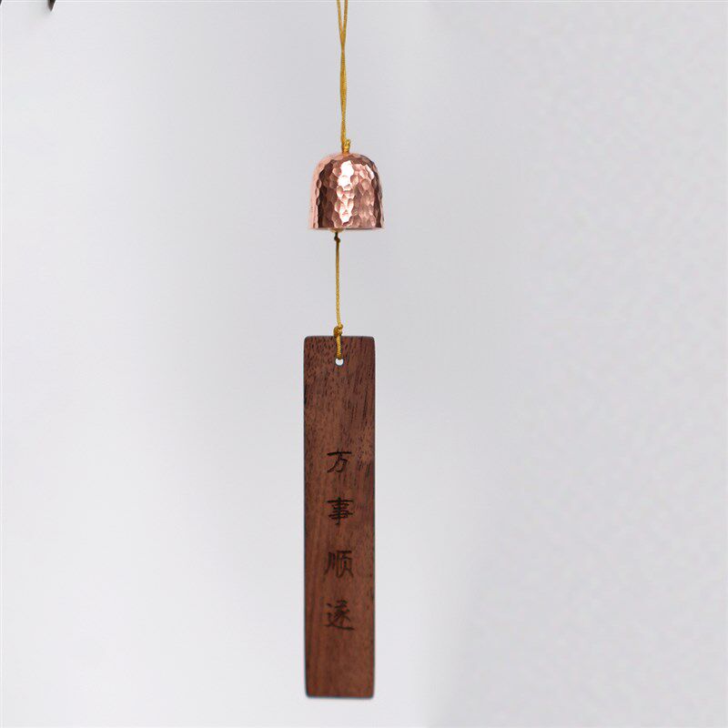 JAR CAMPING罐子户外纯手工紫铜小风铃黄铜铃铛门铃铛户外配件