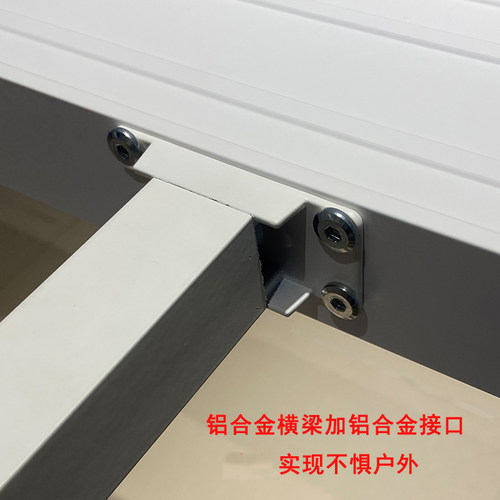 铝合实心金餐桌脚桌架岩板餐桌腿会议桌腿可加铝横梁大理石支撑架