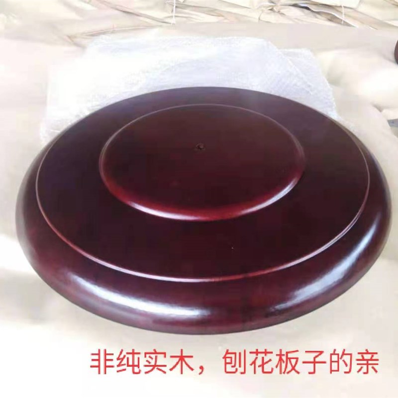 衣帽架子砂石底盘配件木衣架衣服架子水泥塑料圆盘实木大理石底座