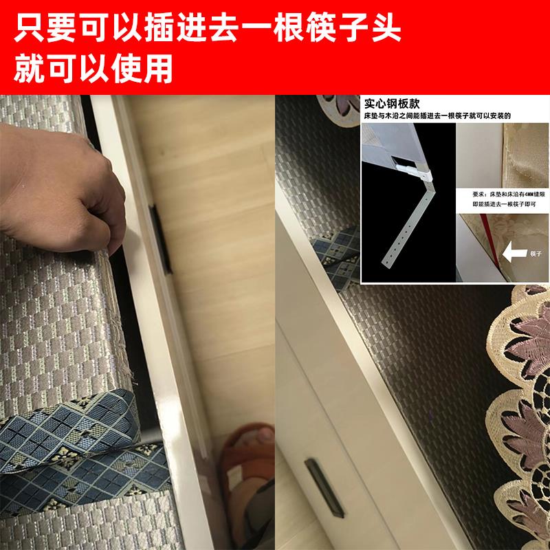 榻榻米围栏儿童床护栏婴儿栏杆木炕加高挡板防摔床掉无缝安装