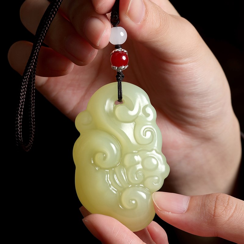 汉西灵芝如意,玉石手工艺品,客厅桌面摆件,家居装饰工艺品礼品