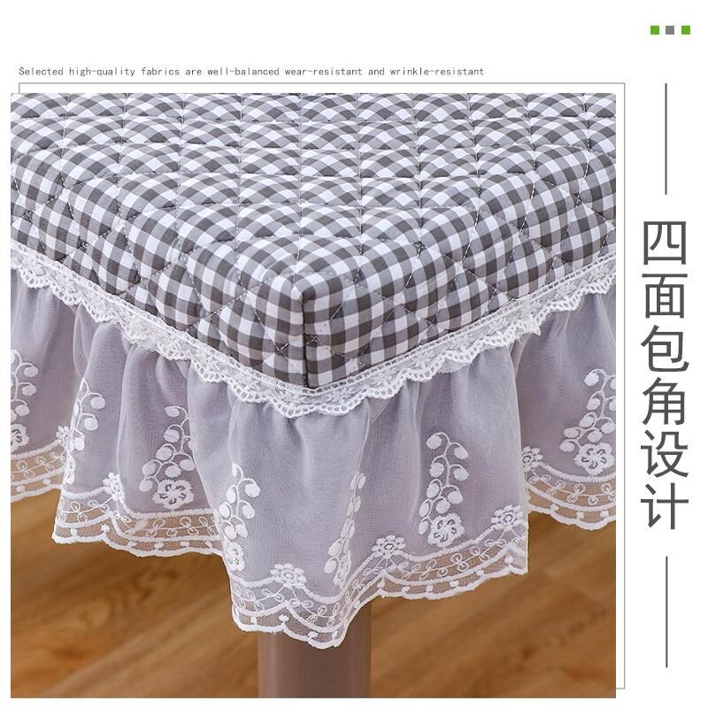 桌布轻奢高级感网红茶几布桌罩麻将机套家用烤火罩正方形防尘桌垫