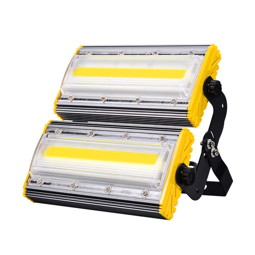 led投光灯50w100w150w庭院泛光灯低压路灯防水室外射灯户外照明灯