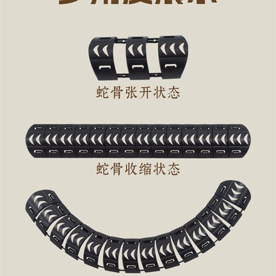 摩托车排气管防烫罩改装闪光300金吉拉250无级Cu625蛇骨高温隔热