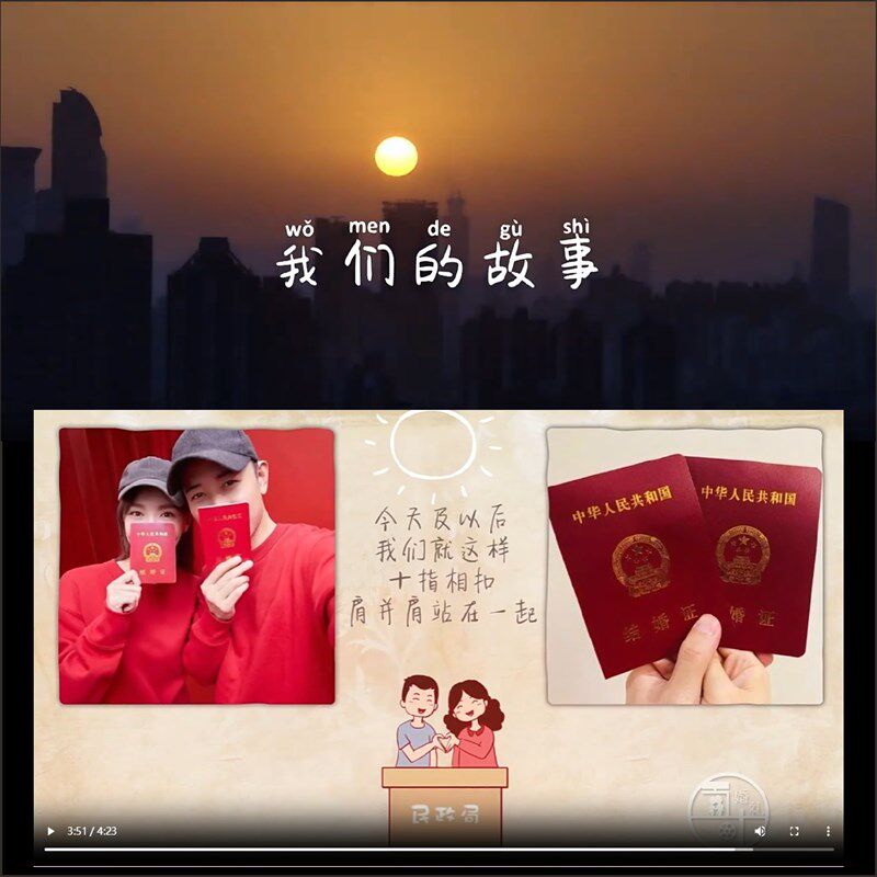 婚礼爱情成长故事定制视频制作感恩父母念电子相册创意mv