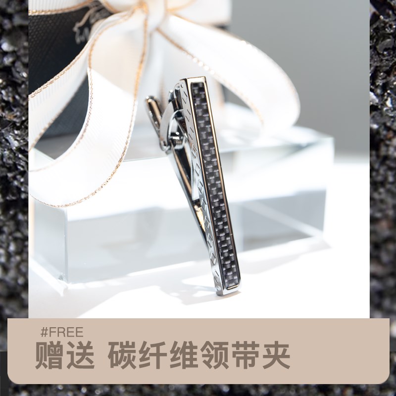 意大利原装经典藏蓝色正装领带男士高档商务真丝领带生日礼物轻奢