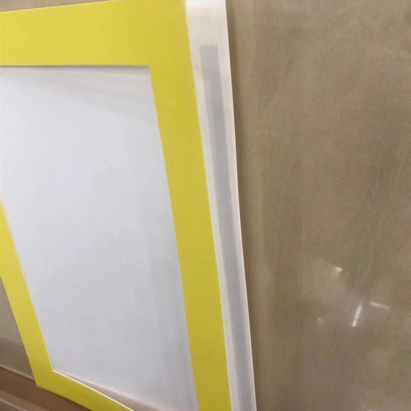 10个简易8k卡纸画框彩色厚纸相框裱儿童画8KA4四开纸相框可挂墙
