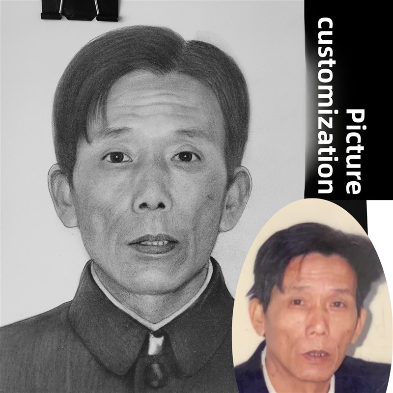 采购产品老年人肖像,定制木炭草图,肖像,照片修覆,肖像,手绘木炭