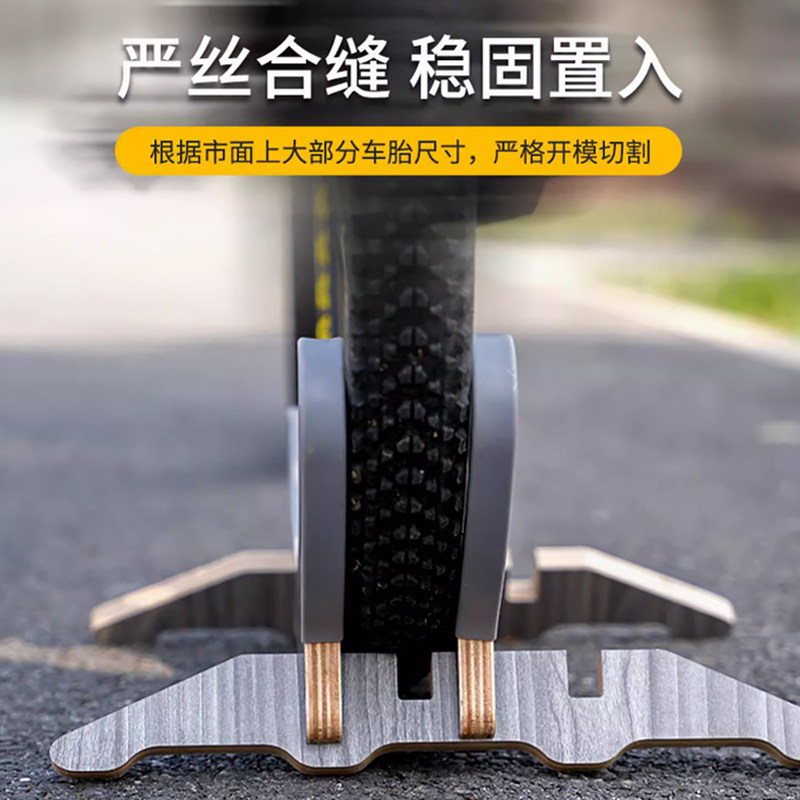 自行车架停车架木质车架公路车停车架室内展示支架自行车配件零件