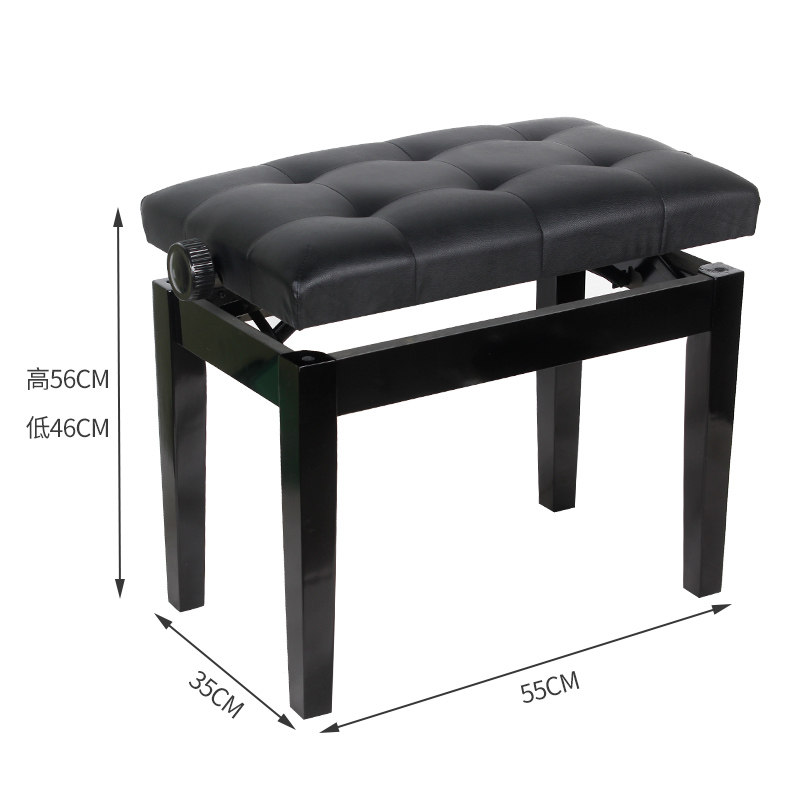 高档实木琴凳 钢琴凳 可升降键盘凳 单人钢琴升降凳子乐器通用