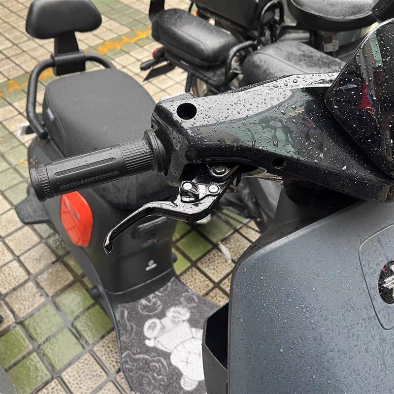 适用电动车9号25款N3 70C N3 80C N3 85C改装铝合金刹车手把牛角
