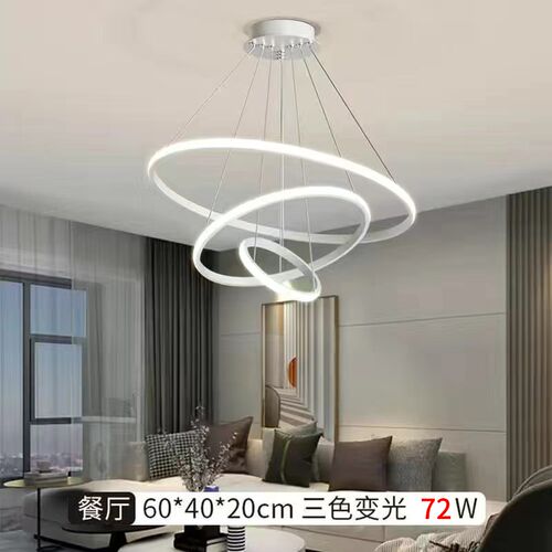 客厅吊灯现代简约灯饰网红轻奢北欧灯具创意个性卧室吧台餐厅吊灯