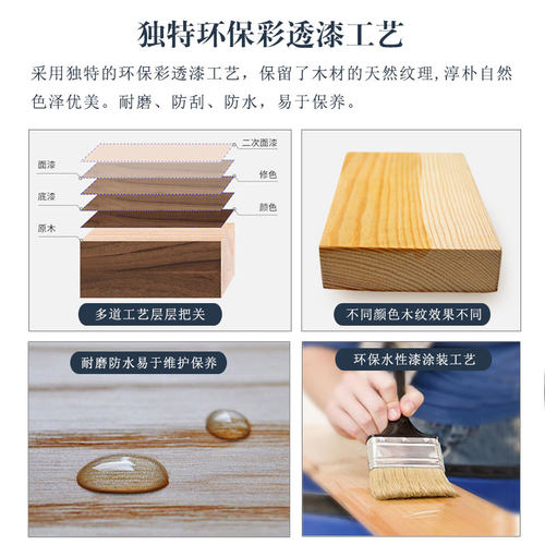 新中式实木床现代简约四柱架子床东南亚风格家具民宿榻榻米双人床