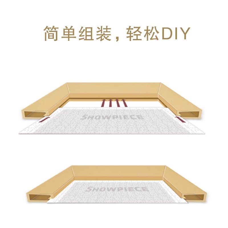 3D-JP 平面拼图框 四色可选 塑料 需组装(不含展示拼图) 拼图框