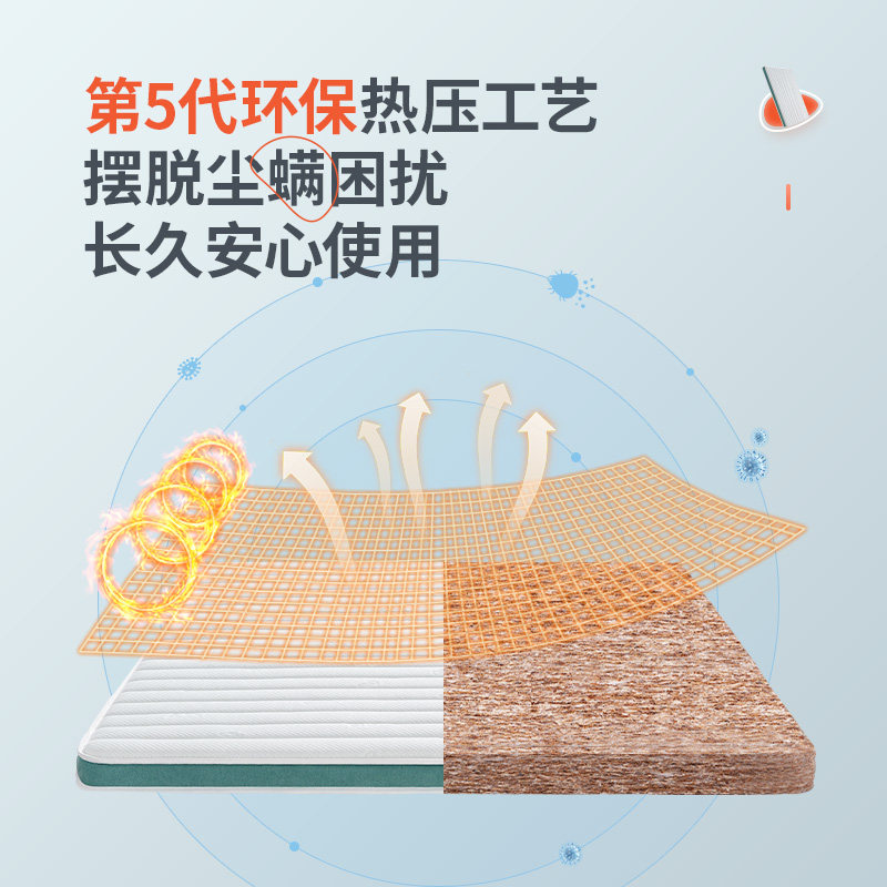 SW榻榻米床垫定做椰棕儿童偏硬踏踏米垫子乳胶可折叠拆洗定制尺寸