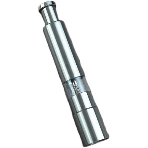 不锈钢黑胡椒粒研磨器 西餐厅牛排胡椒磨粉器 花椒玫瑰盐磨按压式