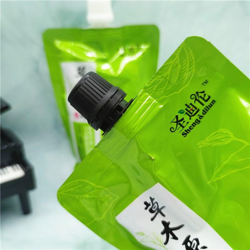 圣迪伦草木原萃染发膏黑发霜焗油膏自然黑不沾头皮不沾毛巾染发剂