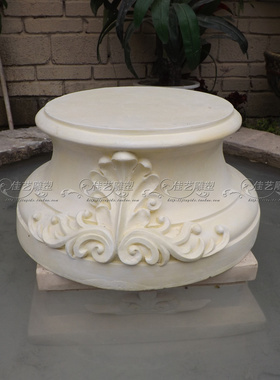 欧式玻璃纤维人物雕塑艺术品客厅户外落地摆设可定制作加高底罗马