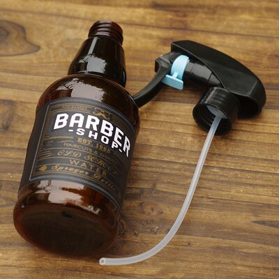 鹰堡barber发型师复古美发喷水壶理发店专用油头喷雾超细雾补水瓶