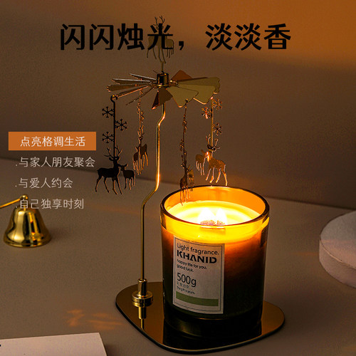 香薰蜡烛礼盒套装生日礼物节日小众浪漫情调栀子花香氛送闺蜜女生