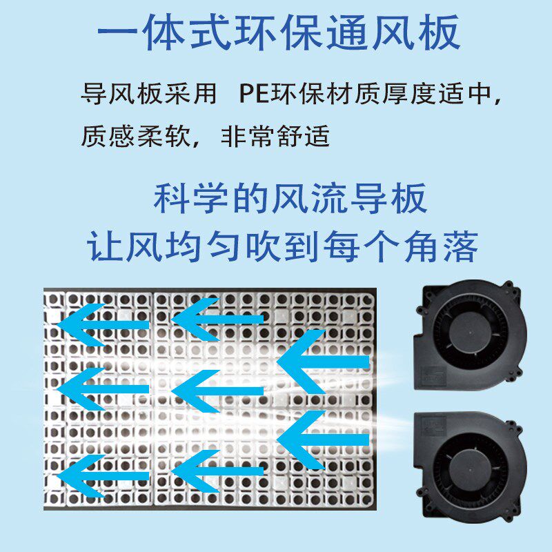 大货车座椅通风坐垫汽车主驾驶24伏空调制冷按摩夏季透气凉垫车载
