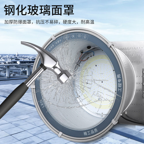 建筑之星led塔吊灯1000W工地大灯亚明照明探照灯大功率射灯2000瓦
